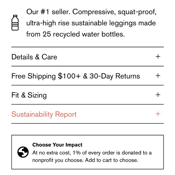 Girlfriend Collective high rise compressive leggings in color earth - Picture 3 of 8